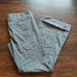 Gray Plaid Trousers